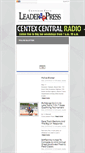 Mobile Screenshot of coveleaderpress.com